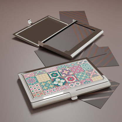 Singapore Heritage Peranakan "Sayang"  Business Card Holder | Unique Singapore Souvenir & Novelty Gift