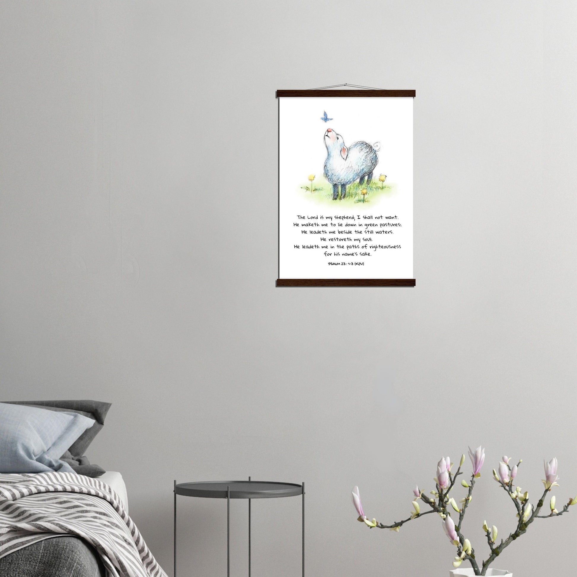 The Lord Is My Shepherd - Poster - THE LITTLE BIG TREE