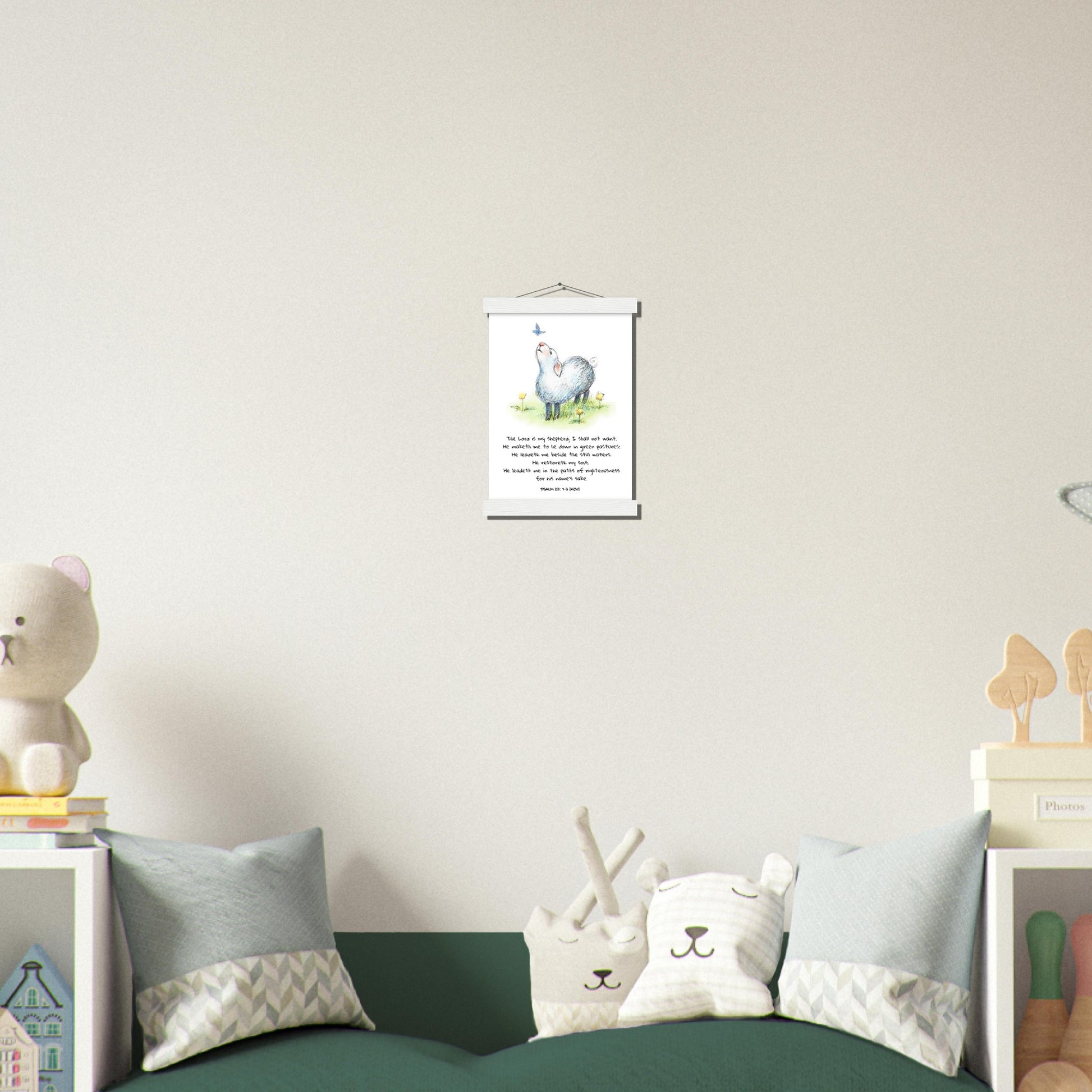 The Lord Is My Shepherd - Poster - THE LITTLE BIG TREE