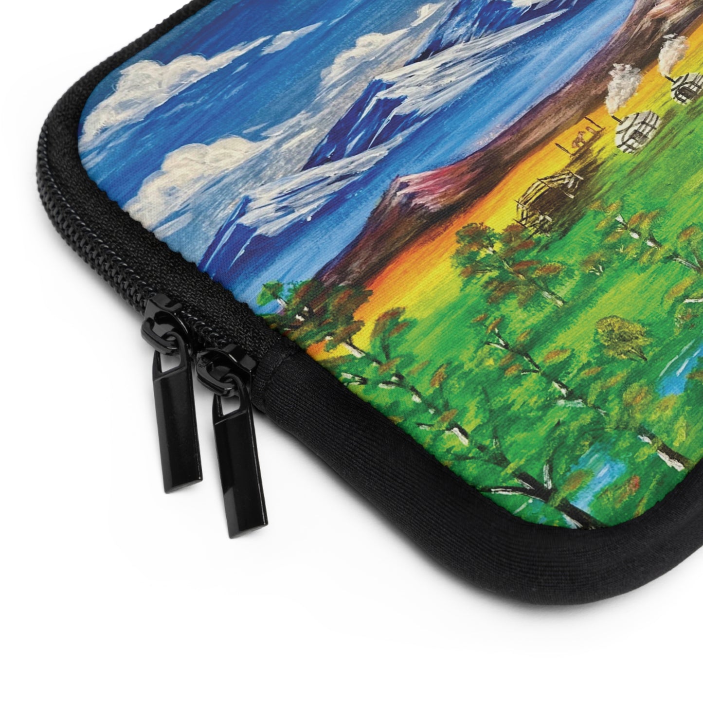 Art of Love Collection - Mongolia, Land of Dreams & Adventure "Beauty of Mongolia"  Laptop Sleeve (Sizes 7”, 10”, 13”, 15”, 17”)