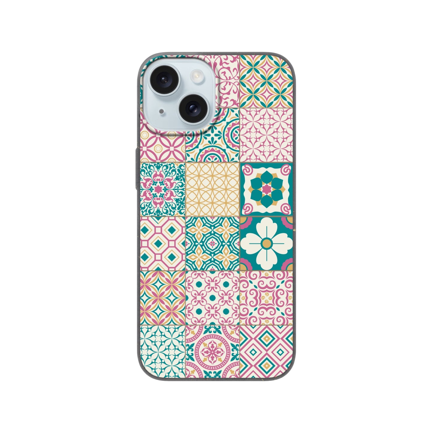 Singapore Heritage Peranakan "Sayang" Bio case (Apple iPhone 15/Singapore Heritage Peranakan "Sayang" Bio case (Apple iPhone 15/14/13) | Unique Singapore Souvenir & Novelty Gift