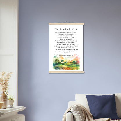 The Lord's Prayer Matte Poster