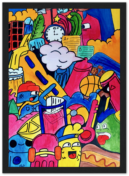 Art of Love Collection - Mongolia, Land of Dreams & Adventure "Colourful Inspiration" Matte Poster - THE LITTLE BIG TREE