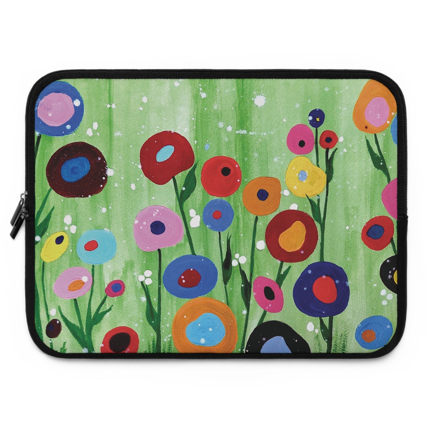 Art of Love Collection - Mongolia, Land of Dreams & Adventure "Colourful Spring"  Laptop Sleeve (Sizes 7”, 10”, 13”, 15”, 17”) - THE LITTLE BIG TREE
