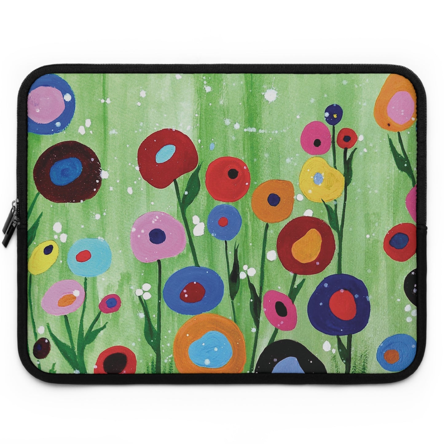 Art of Love Collection - Mongolia, Land of Dreams & Adventure "Colourful Spring"  Laptop Sleeve (Sizes 7”, 10”, 13”, 15”, 17”) - THE LITTLE BIG TREE