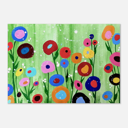 Art of Love Collection - Mongolia, Land of Dreams & Adventure "Colourful Spring" Matte Poster - THE LITTLE BIG TREE