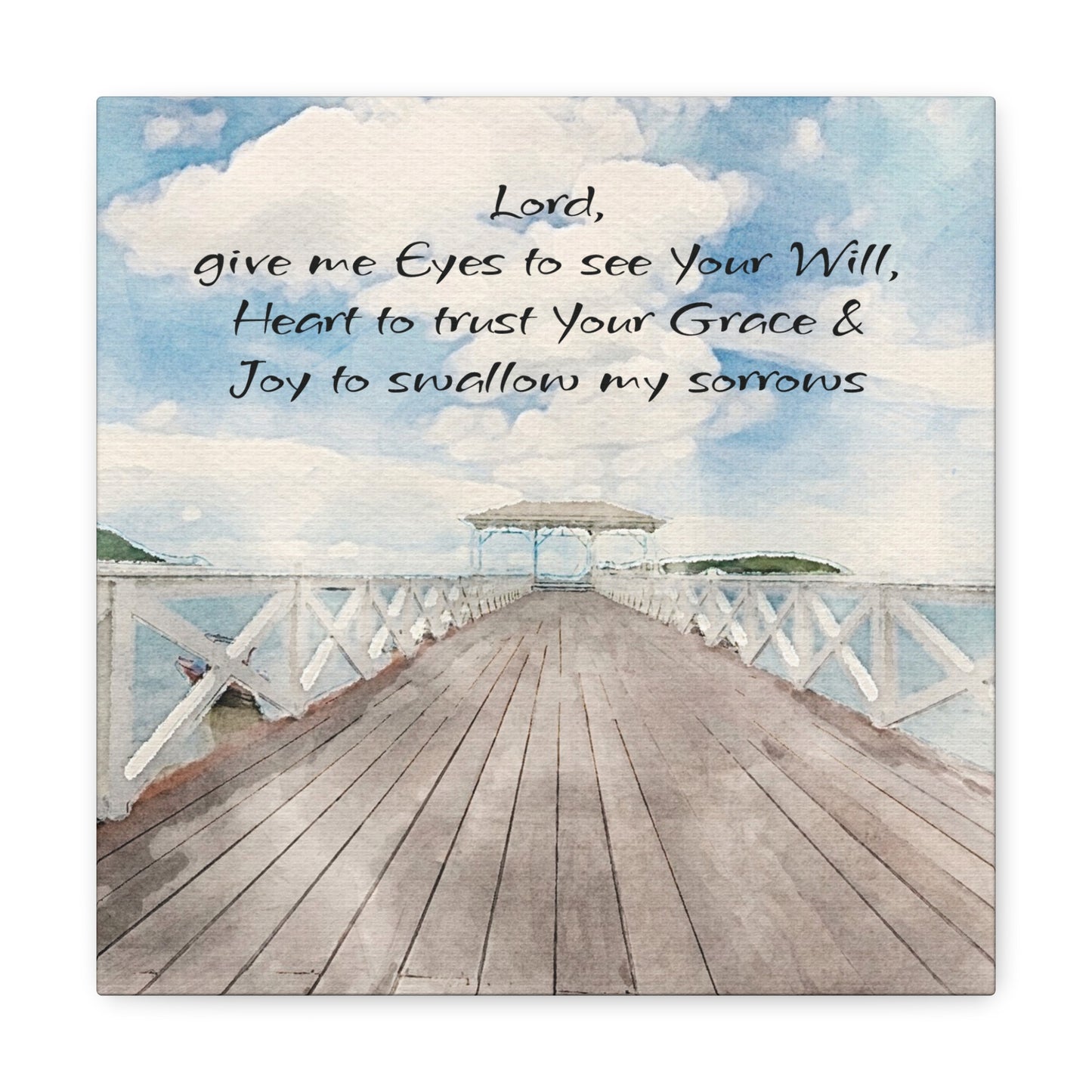 Call Unto The Lord Canvas Gallery Wraps