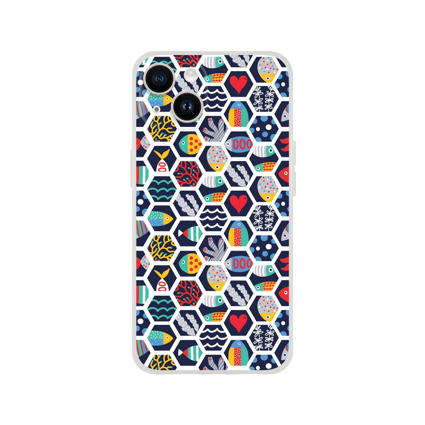 Colourful Fish World Flexi Case (Apple iPhone/Samsung) | Unique Gifts For Any Occasion