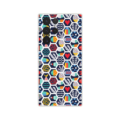 Colourful Fish World Flexi Case (Apple iPhone/Samsung) | Unique Gifts For Any Occasion