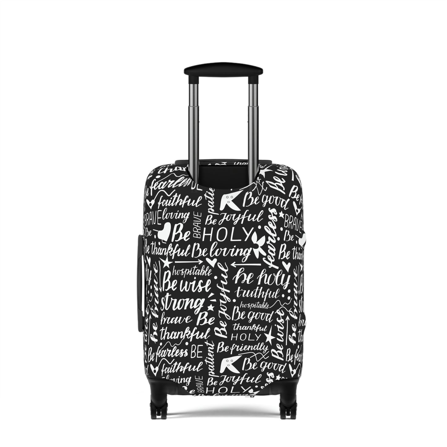 Scripture Print Luggage Cover | Unique Christian Gift & Inspiration