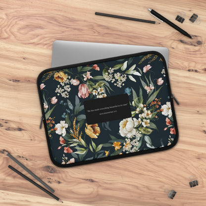 He Made Everything Beautiful Laptop Sleeve (Sizes 7”, 10”, 13”, 15”, 17”)