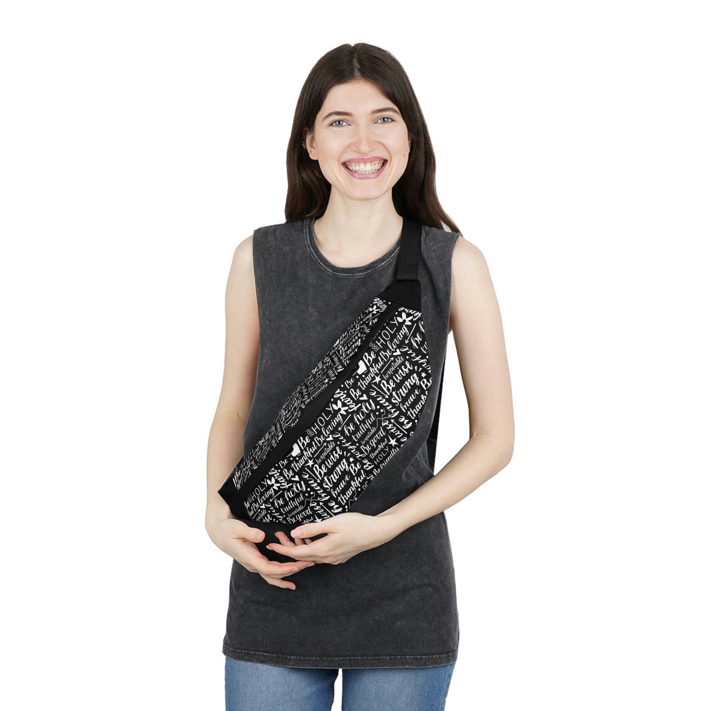 Scripture Print - Large Fanny Pack